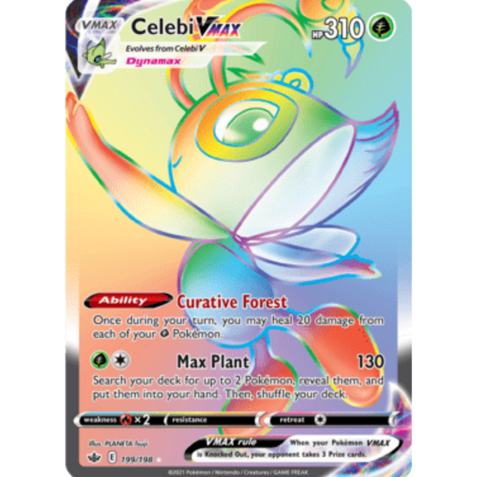 Celebi VMAX (199/198) [Sword & Shield: Chilling Reign]