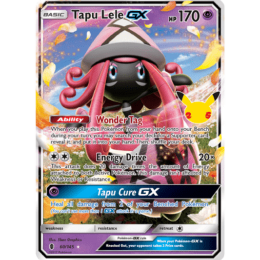 Tapu Lele GX 060/145  - Holofoil Celebrations Classic Collection - Classic Collection