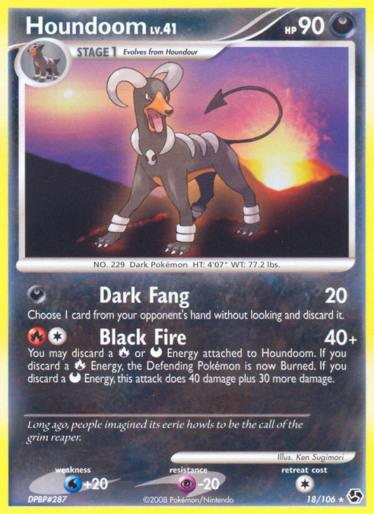 Houndoom  Great Encounters - Rare