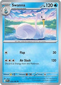 Swanna 026  - Reverse Holofoil SV White Flare - Uncommon