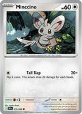 Minccino 075  - Reverse Holofoil SV Black Bolt - Common