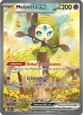 Meloetta ex 167/086  - Holofoil SV Black Bolt - Special Illustration Rare