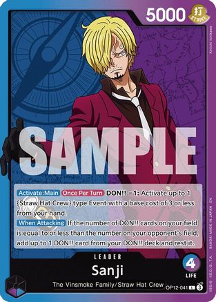 Sanji (041) (OP12-041) - Legacy of the Master
