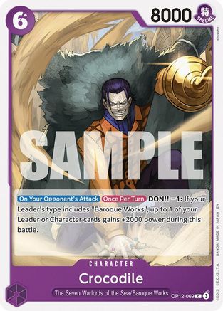 Crocodile (OP12-069) - Legacy of the Master