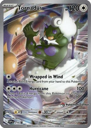 Tornadus 210  - Holofoil SV Scarlet & Violet Promo Cards - Promo