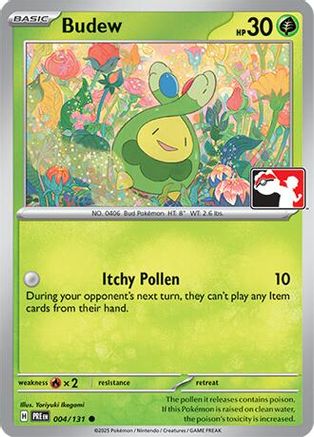 Budew 004/131  - Holofoil Prize Pack Series Cards - Common