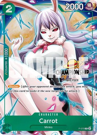 Carrot (CS 25-26 Event Pack Finalist Ver.) (P-070) - One Piece Promotion Cards Foil