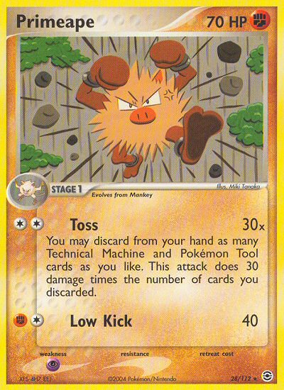 Primeape/112  FireRed & LeafGreen - Rare
