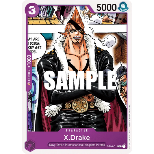 X.Drake (ST04-013) - Starter Deck 4: Animal Kingdom Pirates