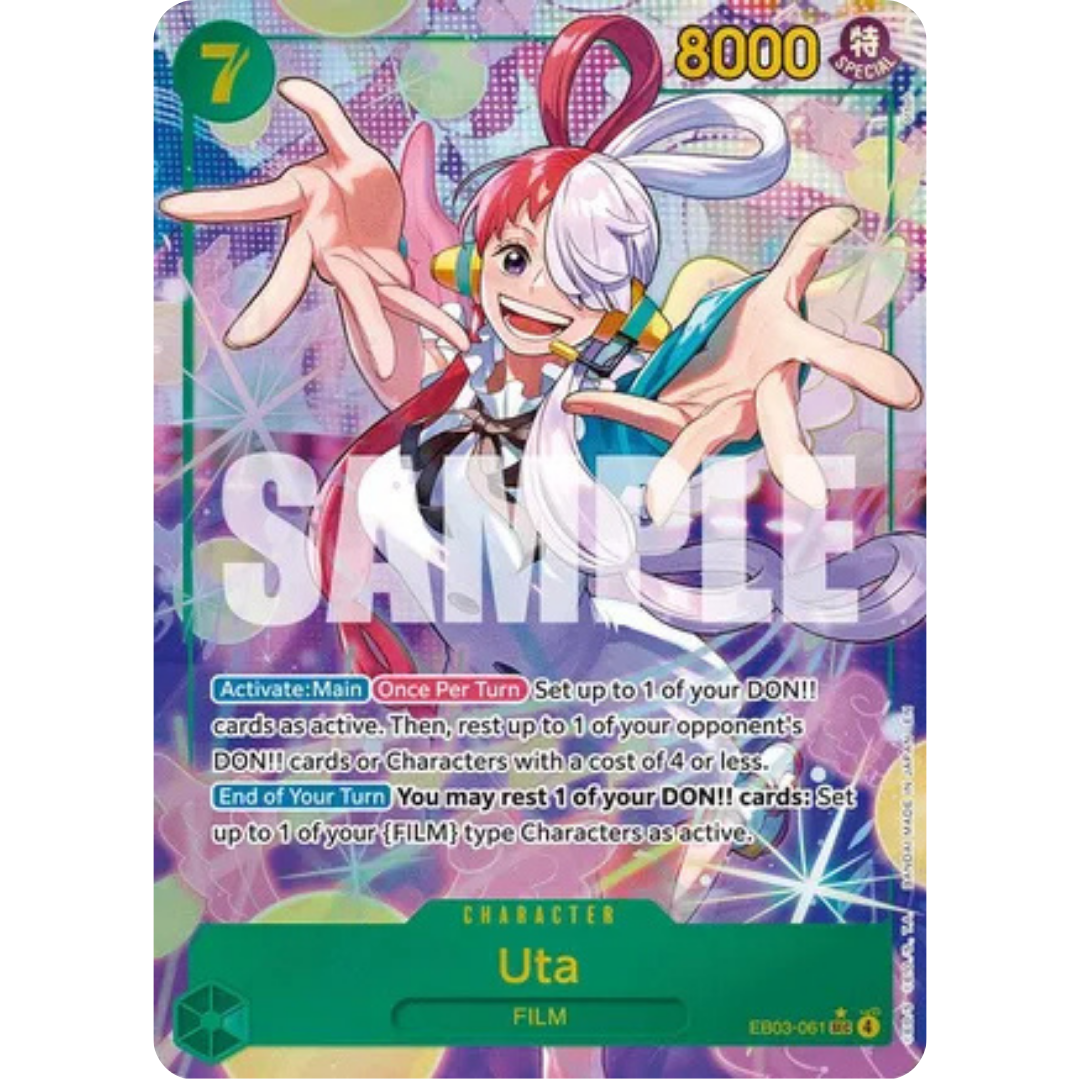 Uta (061) (Alternate Art) (EB03-061) - Extra Booster: One Piece Heroines Edition Foil