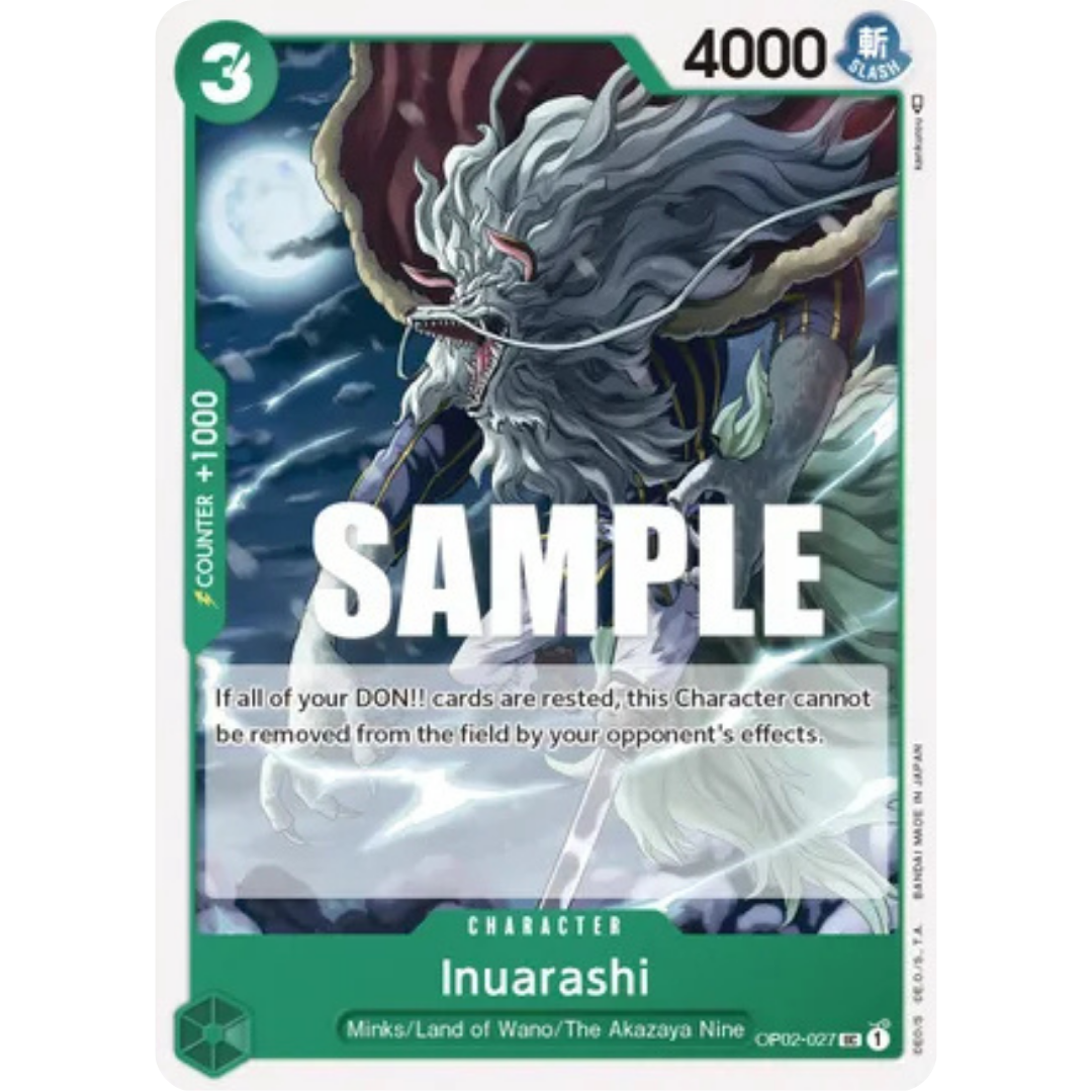 Inuarashi (OP02-027) - Paramount War
