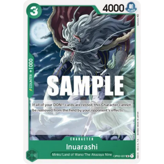 Inuarashi (OP02-027) - Paramount War