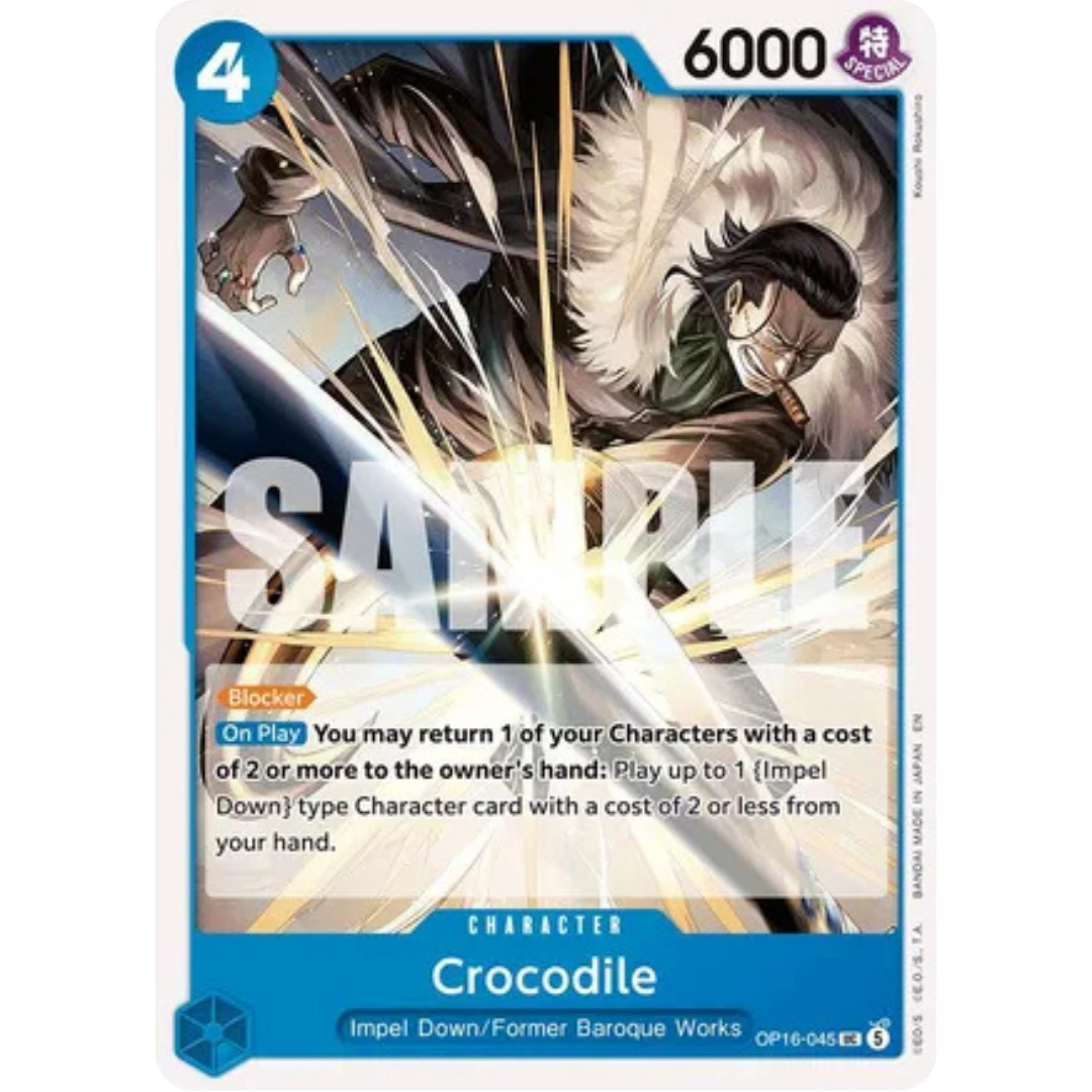 Crocodile (OP16-045) - The Time of Battle