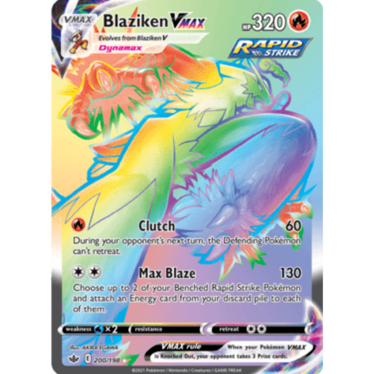 Blaziken VMAX (200/198) [Sword & Shield: Chilling Reign]