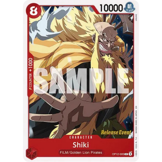 Shiki (OP12-005) - Legacy of the Master Release Event Cards
