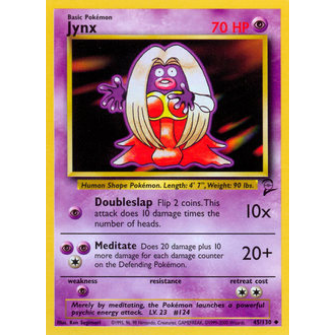Jynx 045  Base Set 2 - Uncommon