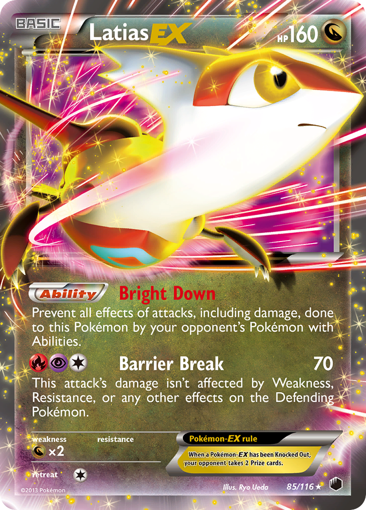 Latias EX  - Holofoil Plasma Freeze - Ultra Rare