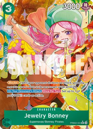 Jewelry Bonney (Alternate Art) (PRB02-004) - Premium Booster -The Best- Vol. 2 Foil