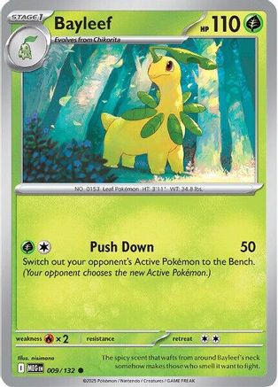 Bayleef 009  ME01 Mega Evolution - Common