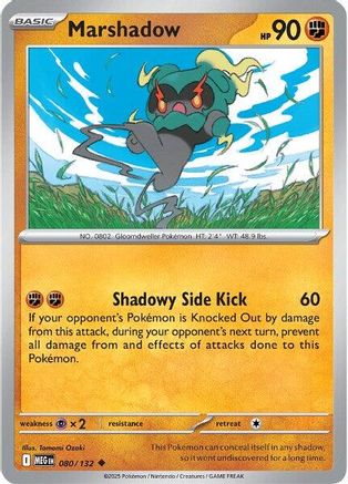 Marshadow 080/132  ME01 Mega Evolution - Uncommon