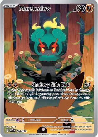 Marshadow 146/132  - Holofoil ME01 Mega Evolution - Illustration Rare