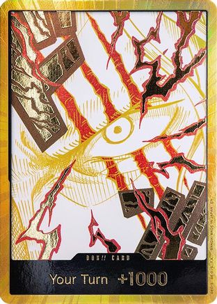 DON!! Card (Shanks) (Gold) - Premium Booster -The Best- Vol. 2 Foil