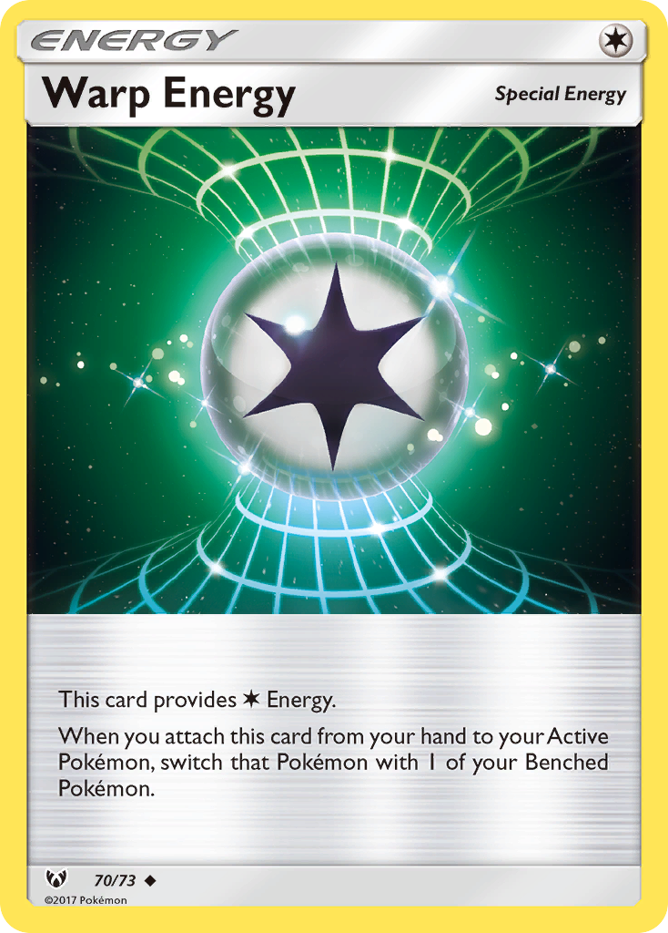 Warp Energy 070  Shining Legends - Uncommon