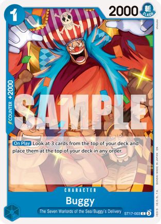 Buggy - ST17-003 (Reprint) (ST17-003) - Premium Booster -The Best- Vol. 2