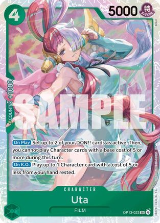 Uta (OP13-023) - Carrying On His Will Foil