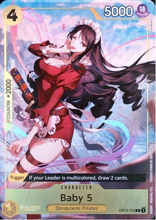 Baby 5 (OP12-112) - One Piece Promotion Cards Foil