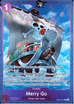 Merry Go (EB02-041) - One Piece Promotion Cards Foil