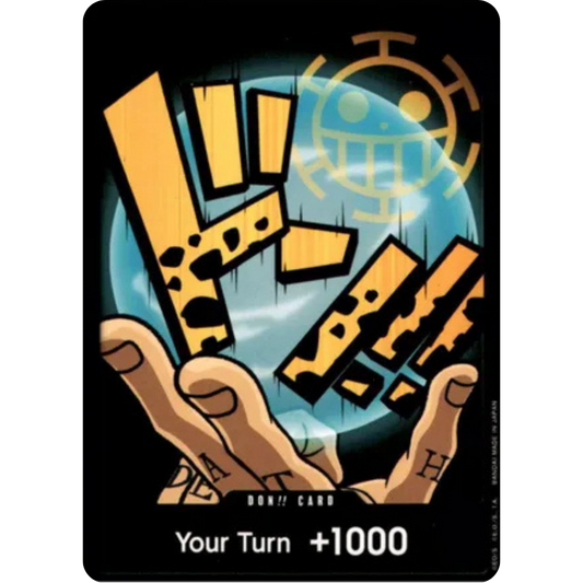 DON!! Card (Trafalgar Law) - Premium Booster -The Best-