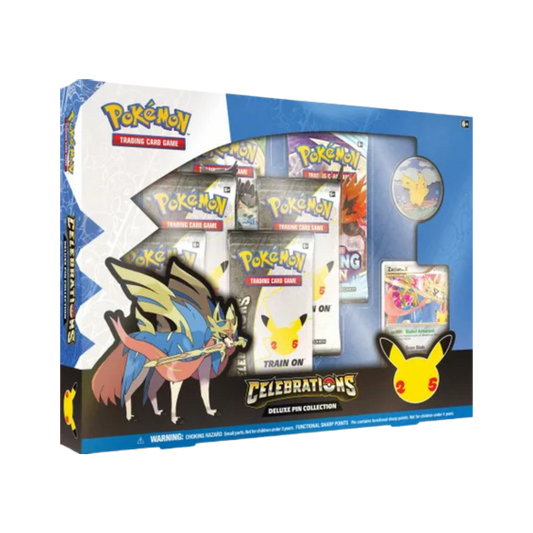 Celebrations Deluxe Pin Collection [Zacian LV. X]