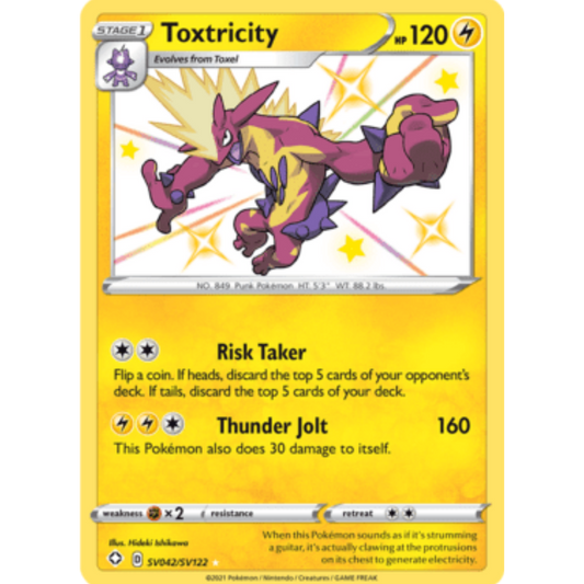 Toxtricity (SV042/SV122) [Sword & Shield: Shining Fates]