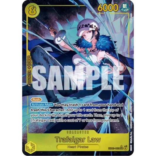 Trafalgar Law (Alternate Art) (EB03-062) - Extra Booster: One Piece Heroines Edition Foil