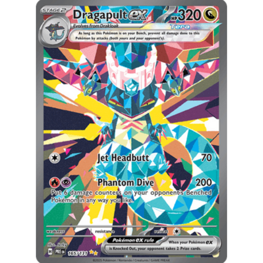 Dragapult ex 165/131  - Holofoil SV Prismatic Evolutions - Special Illustration Rare