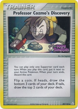 Professor Cozmo's Discovery  - Reverse Holofoil Holon Phantoms - Uncommon