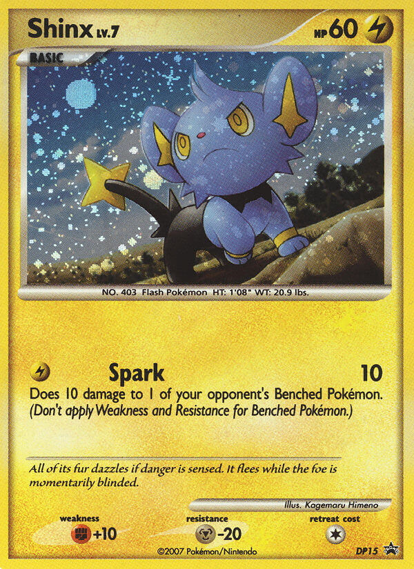 Shinx - DP15  - Holofoil Diamond and Pearl Promos - Promo