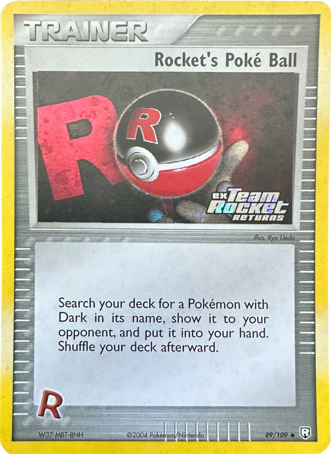 Rocket's Poke Ball 089  - Reverse Holofoil Team Rocket Returns - Uncommon