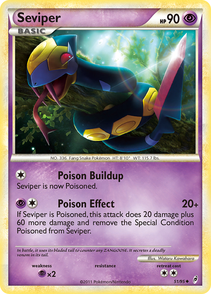 Seviper  Call of Legends - Uncommon