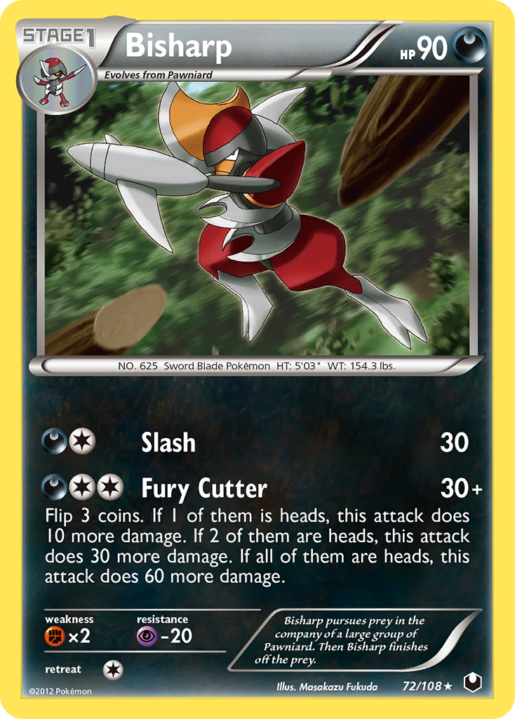 Bisharp (72)  Dark Explorers - Rare