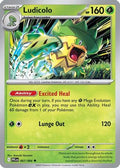 Ludicolo 007/094  - Reverse Holofoil ME02 Phantasmal Flames - Uncommon