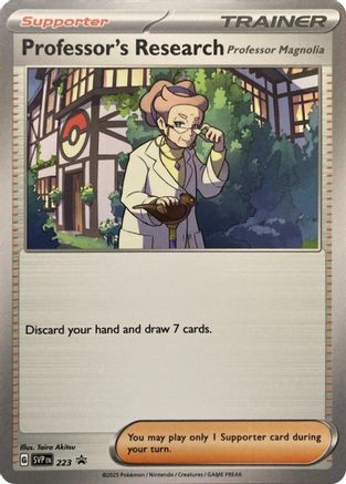 Professor's Research [Professor Magnolia] 223  SV Scarlet & Violet Promo Cards - Promo