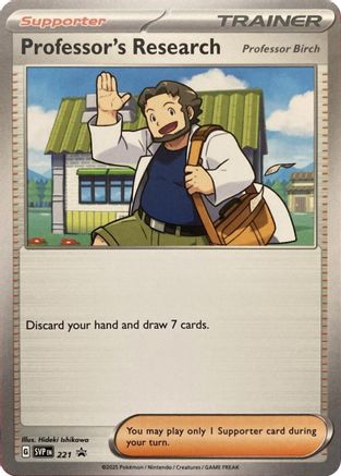 Professor's Research [Professor Birch] 221  SV Scarlet & Violet Promo Cards - Promo