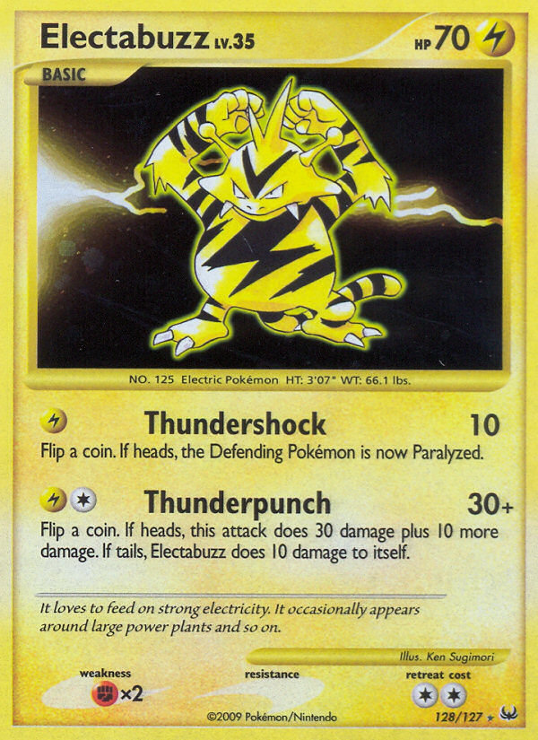 Electabuzz  - Holofoil Platinum - Secret Rare