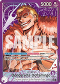 Donquixhote Doflamingo (Alternate Art) (OP14-060) - The Azure Sea's Seven Foil