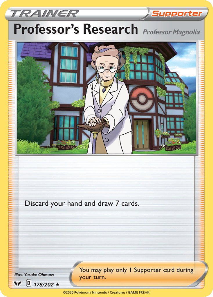 Professor's Research [Professor Magnolia] 178/202  Deck Exclusives - Rare