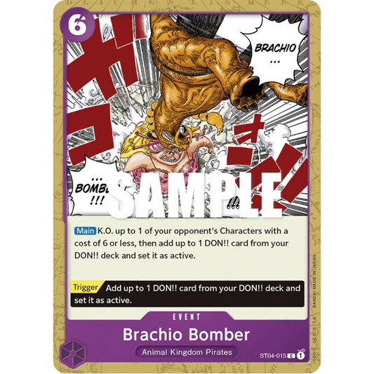 Brachio Bomber (ST04-015) - Starter Deck 4: Animal Kingdom Pirates
