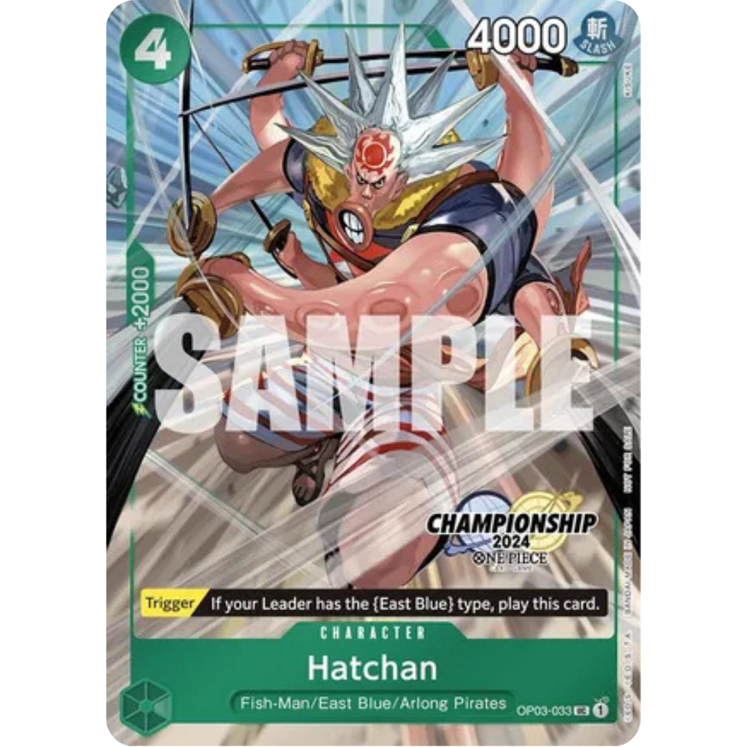 Hatchan (CS 2024 Celebration Pack) (OP03-033) - One Piece Promotion Cards Foil