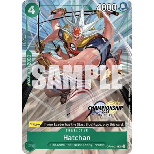 Hatchan (CS 2024 Celebration Pack) (OP03-033) - One Piece Promotion Cards Foil